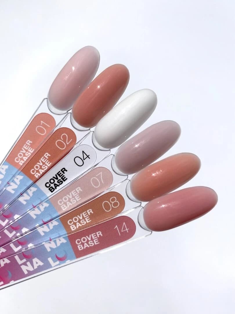 Cover Base Nude Nº1 – Camouflage Base Rosa-Beige – 13 ml LUNAmoon - 8