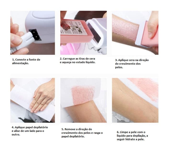 🌸 Aquecedor Roll On Duplo de Cera Depilatória em Cartuchos - 3