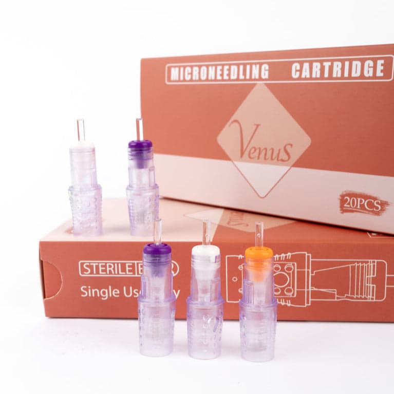 💜 POPU Universal Microneedle Cartridges – Cartuchos de Microagulhamento - 6