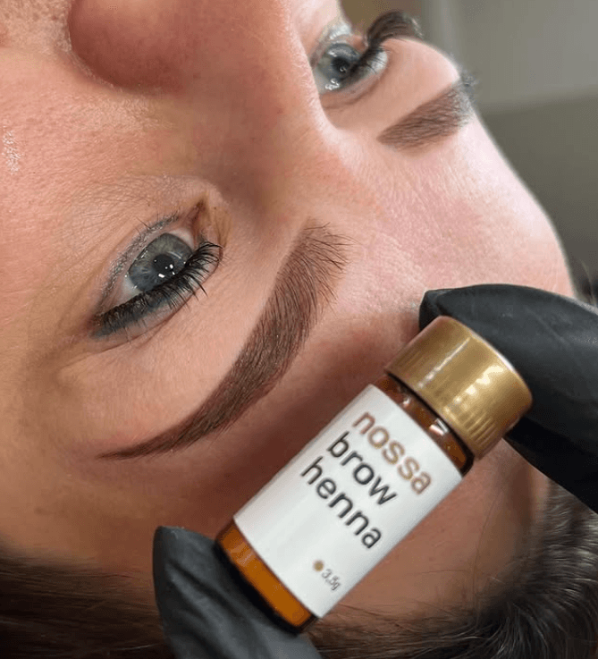 Henna + Fixador NOSSA para Sobrancelhas - Castanho Claro - 4
