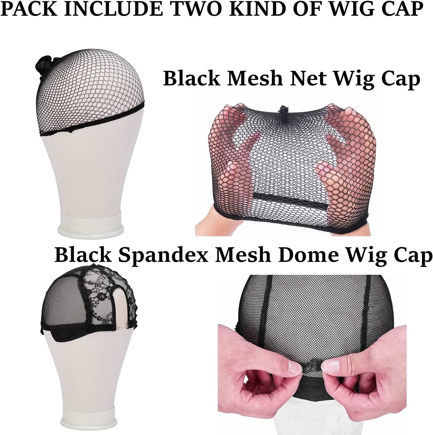 Tête de Mannequin pour Perruque avec Trépied + Accessoires - 3