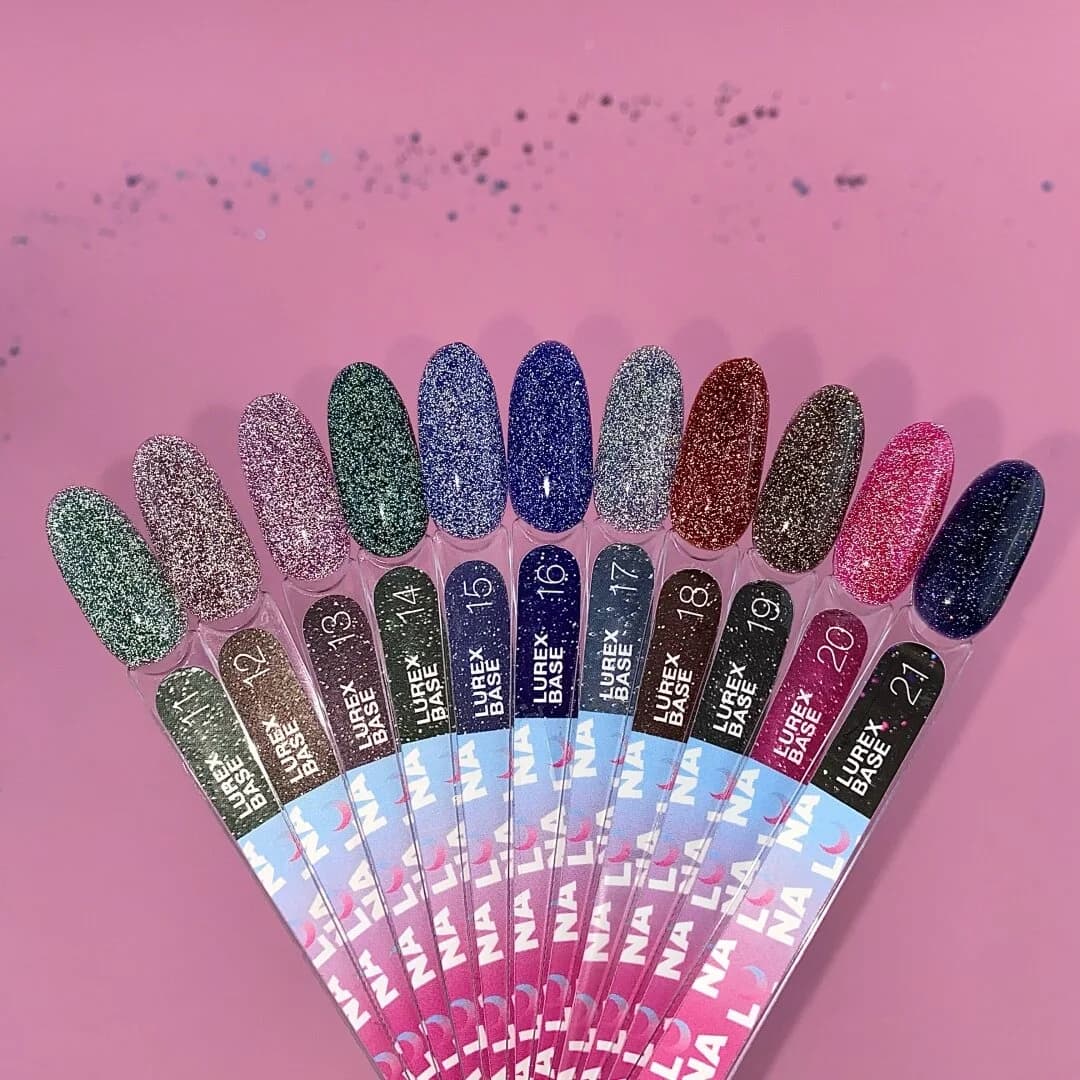 Lurex Base Nº13 – Base Camuflagem Refletiva Roxa Glitter – 13 ml LUNAmoon - 6