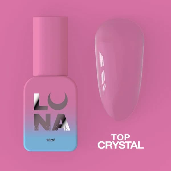 Crystal Top Coat No Wipe – 13 ml LUNAmoon - 1