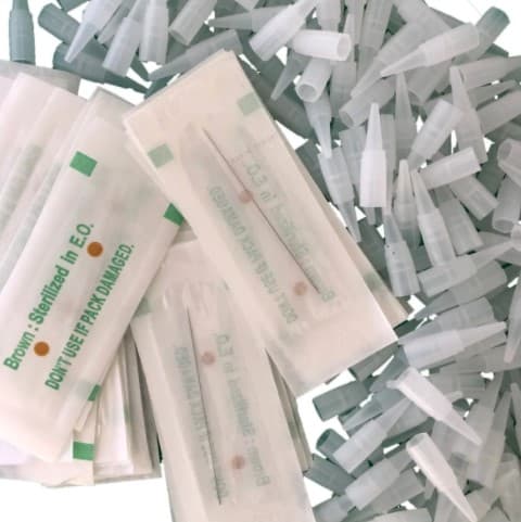 Kit Agujas + Punta Para Dermógrafo Universal 50 Und - 4