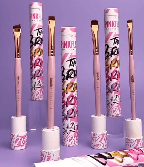 Pink Flash Brush 04 – Arredondado Detalhe e Esbatimento Perfeito - 2