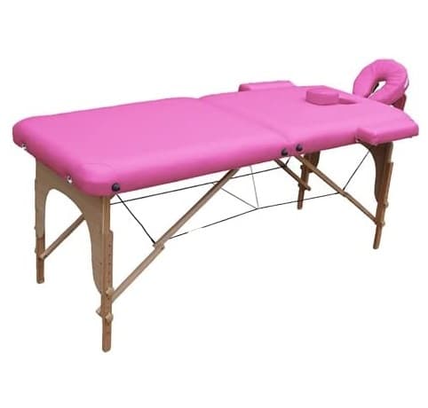 🌸 Marquesa Portátil Rosa Madeira 2 Corpos