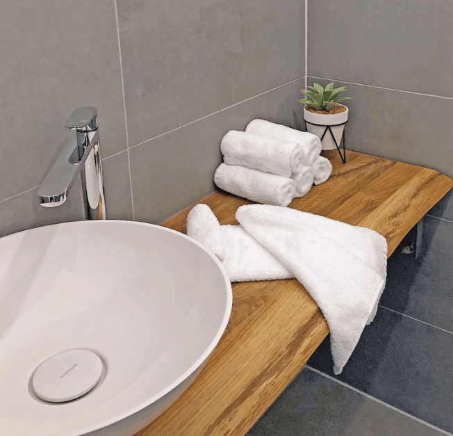 Kit 10 Toalhas Brancas 30 x 50 cm Algodão 100% - 2