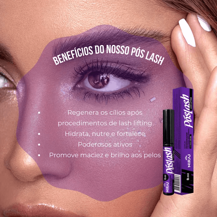 NIRAJ Sérum Regenerador Pós Lash Lifting - 8ml - 2