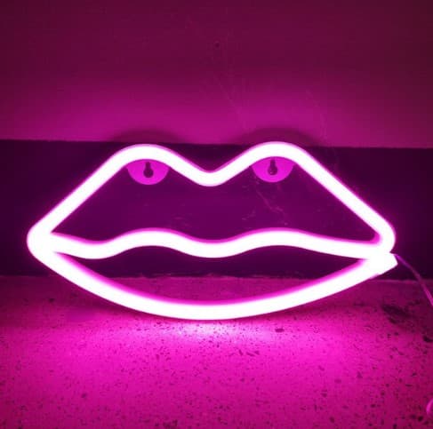 Décoration Néon Lèvres - 2