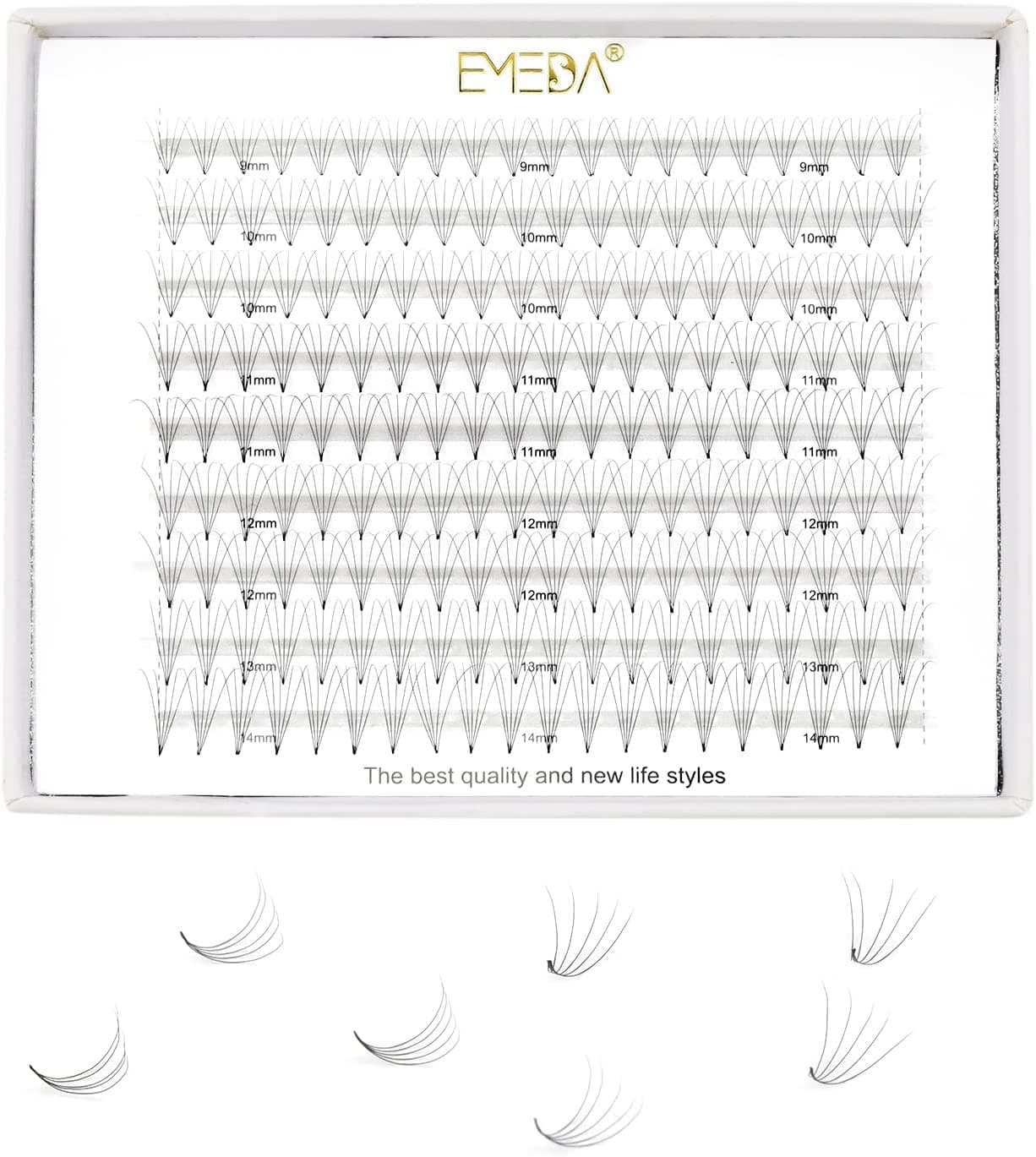 Cils Volume Russe 0,07mm Mix - Boîte XL - 3