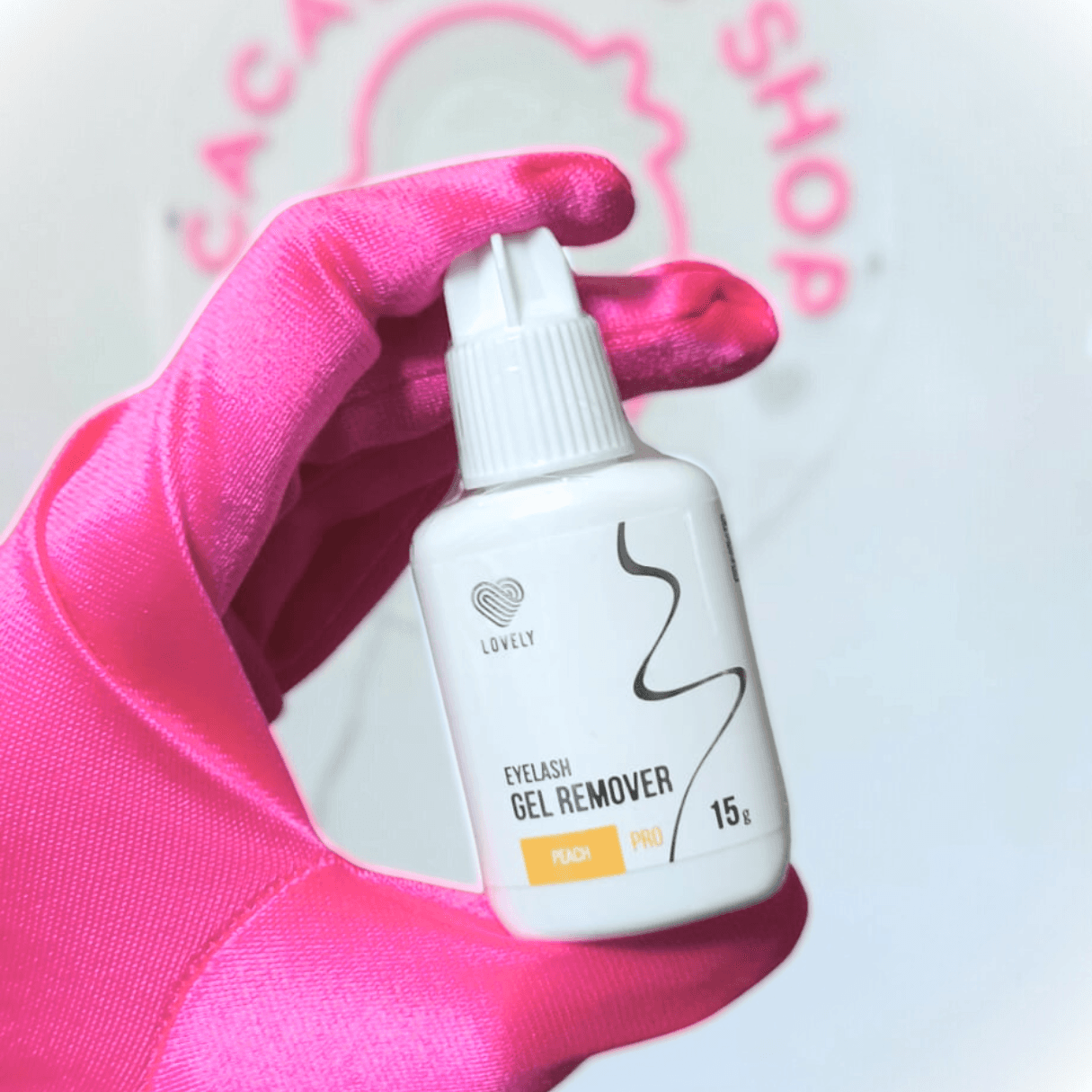 Removedor de Pestanas em Gel Pêssego 🍑 - Lovely - 2