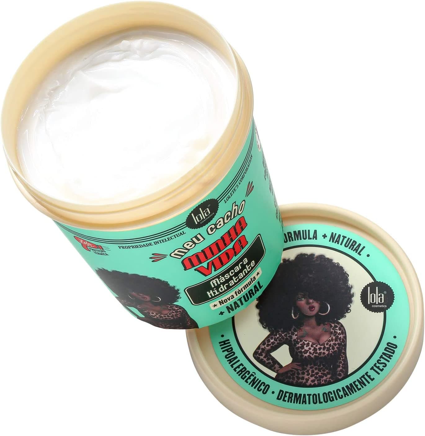 Meu Cacho Minha Vida Mascarilla Hidratante 450g Lola Cosmetics - 5