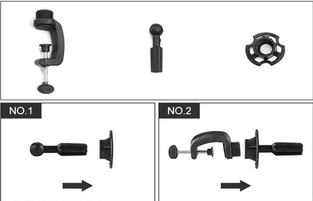 Cabeça de Manequim 60cm com 70% Cabelo Real com Suporte de Mesa + Acessórios - 8