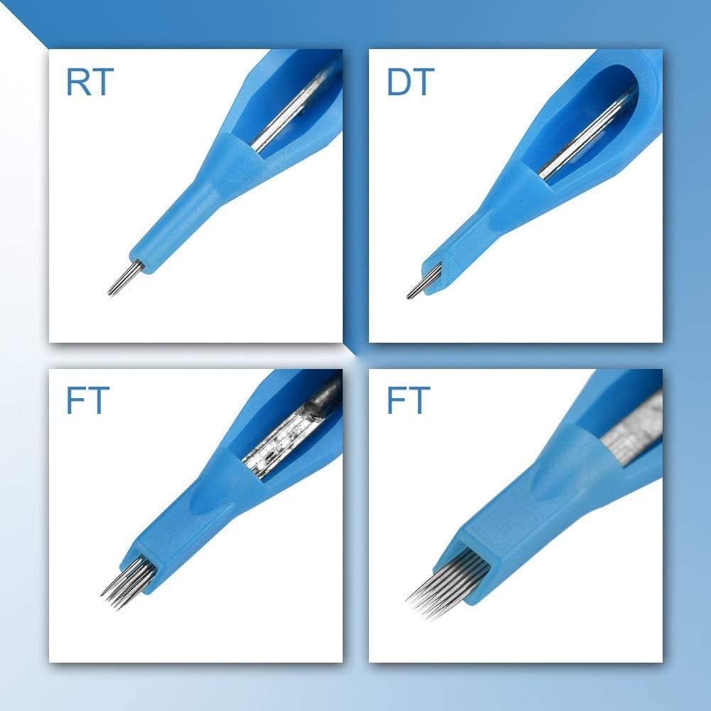 Kit Tattoo 100 Agulhas + 100 Ponteiras Tatuagem - 3