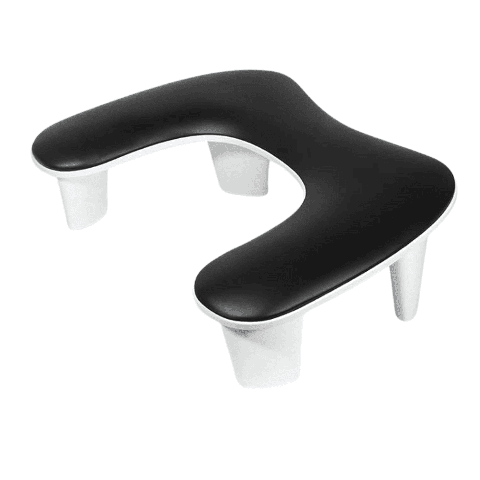 Apoio de Braços para Unhas em Pele Sintética – Formato U - 2