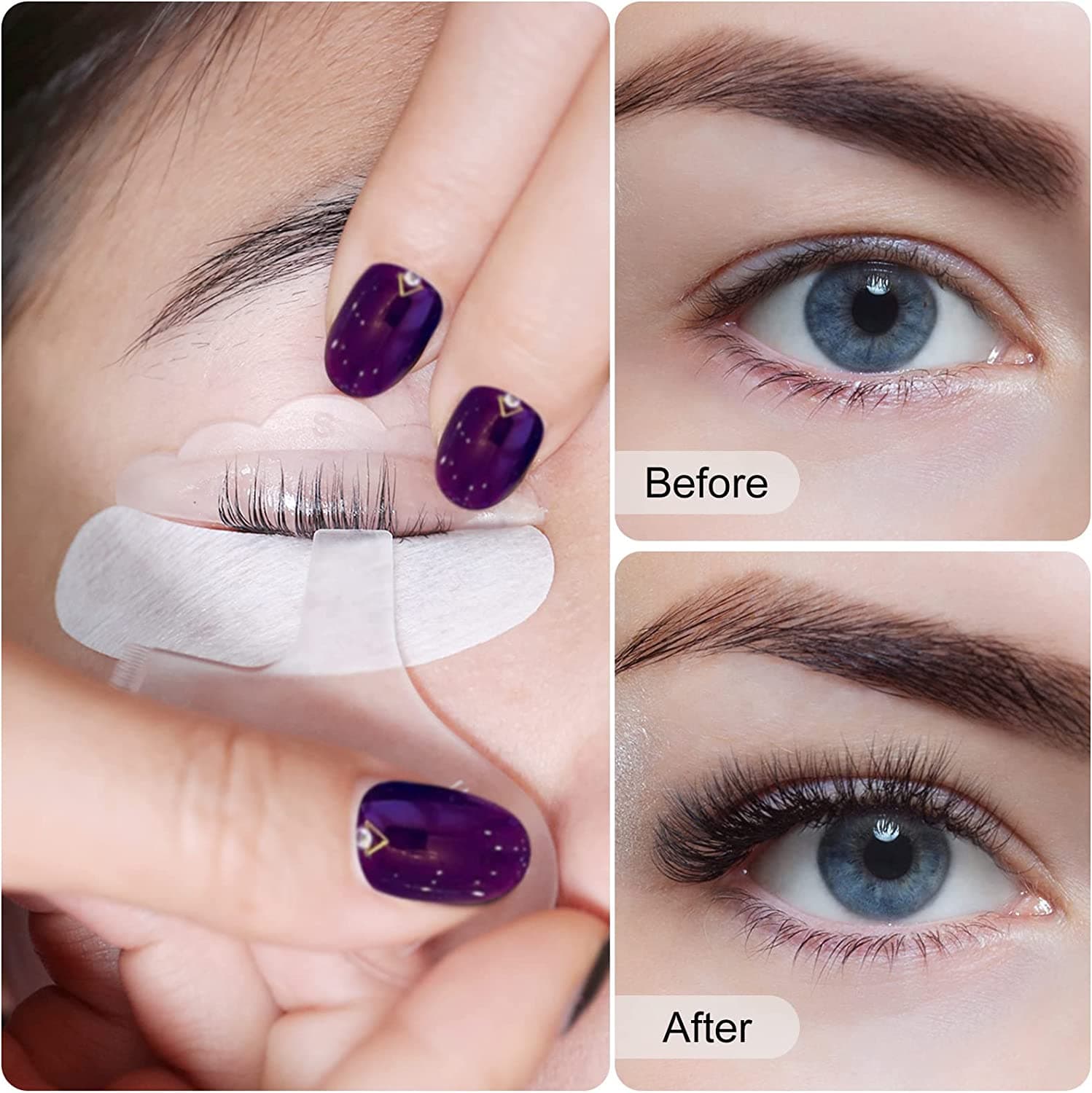 Kit 40 Molds + 4 Eyelash Modeling Spatulas - 3