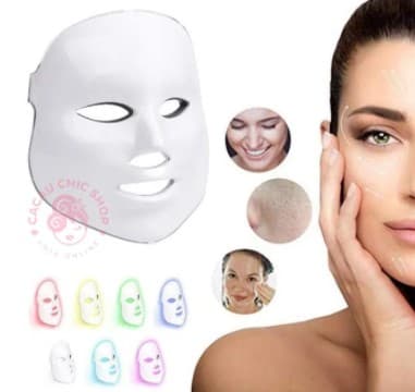 Máscara Led 7 Cores Fototerapia - 2