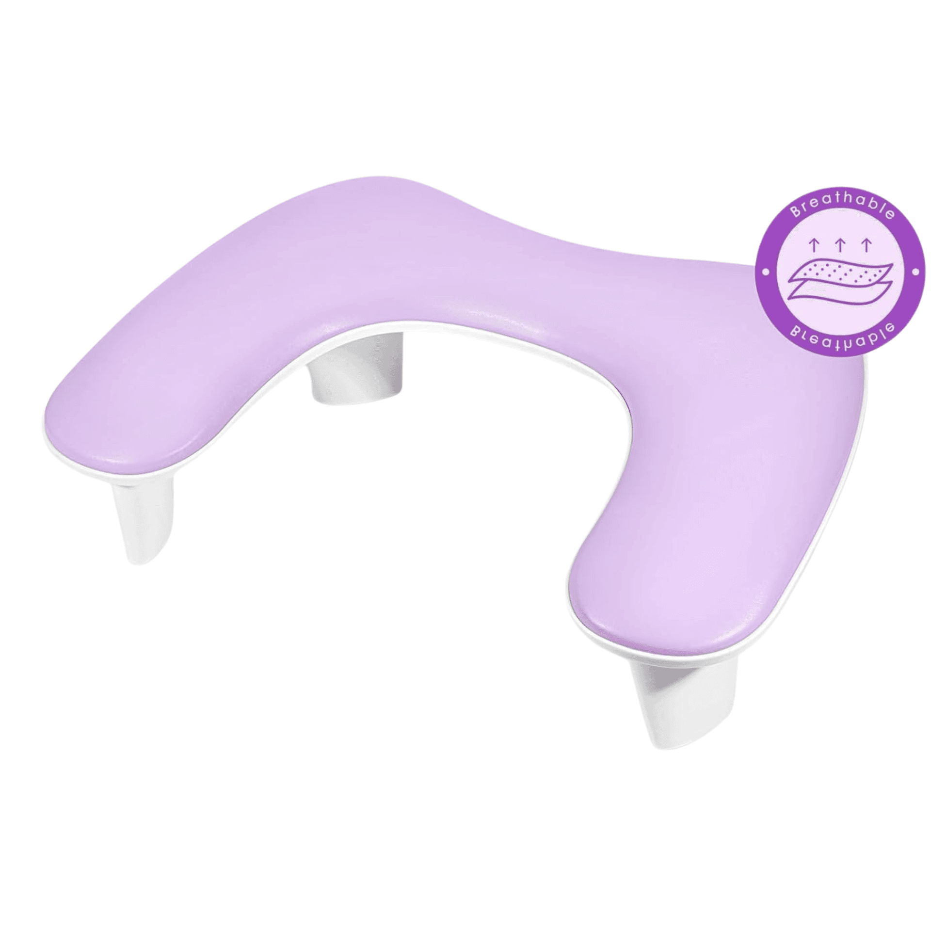 Apoio de Braços para Unhas em Pele Sintética – Formato U - 4