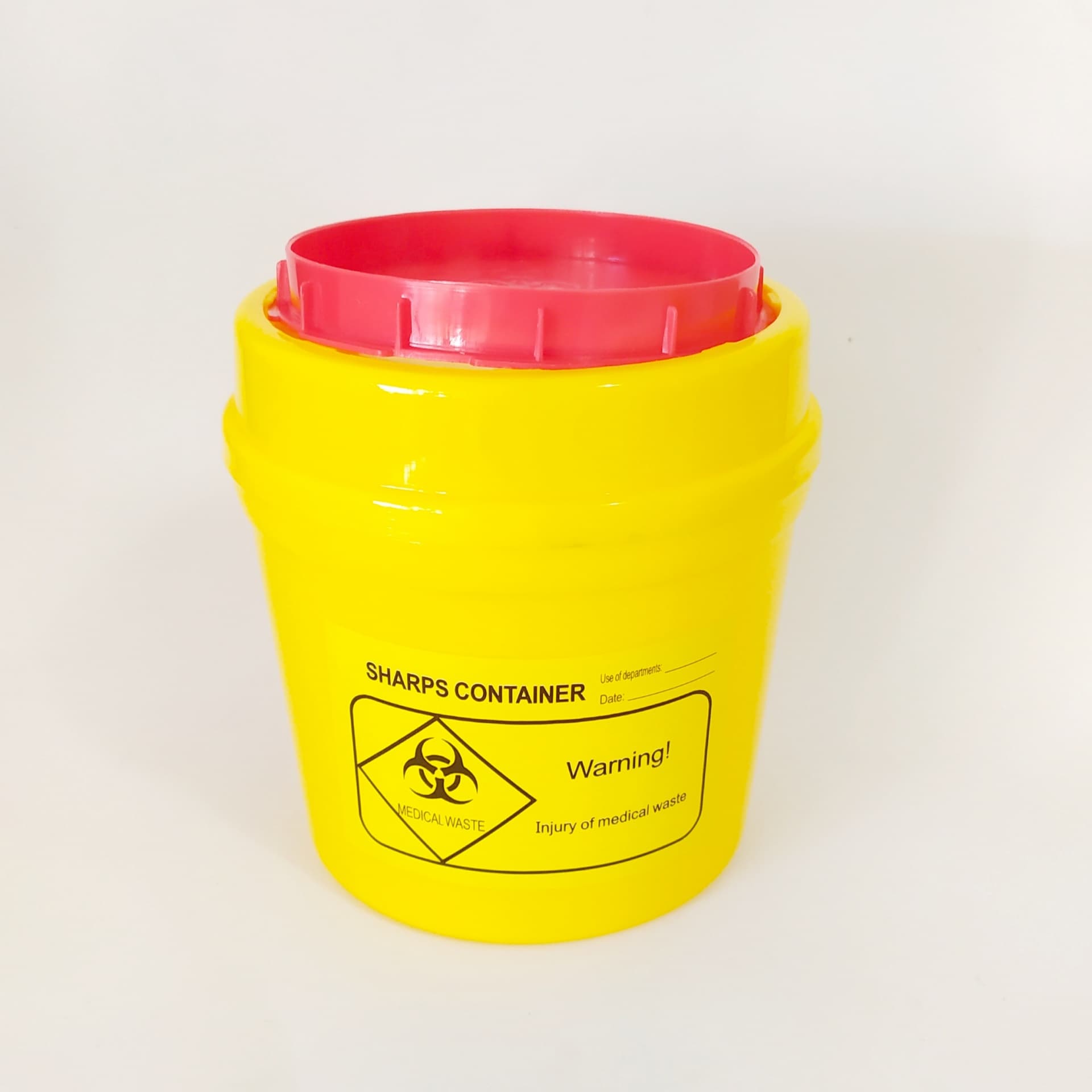 Contentor Lixo P/ Agulhas Usadas 1L Redondo - 4