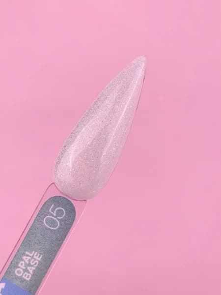 Opal Base Nº5 – Translúcida Glitter Branco – 13 ml LUNAmoon - 3