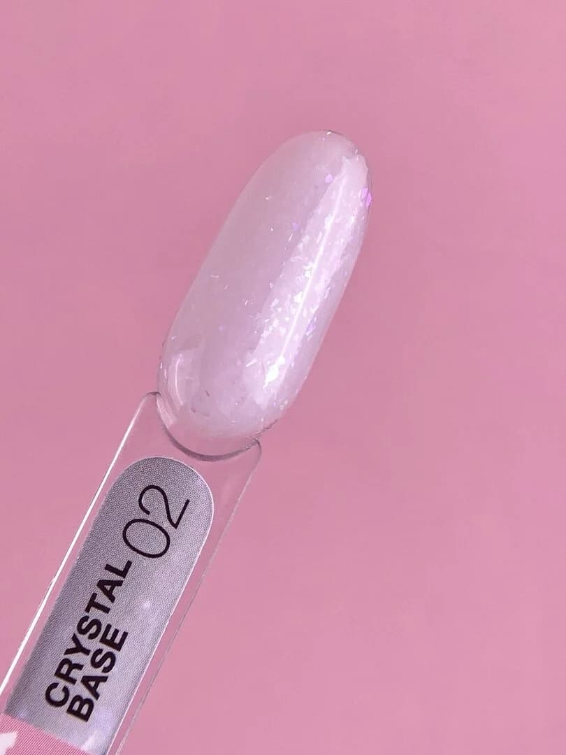 Crystal Base Nº2 – Base Lilás Camuflada com Brilhos – 13 ml LUNAmoon - 2