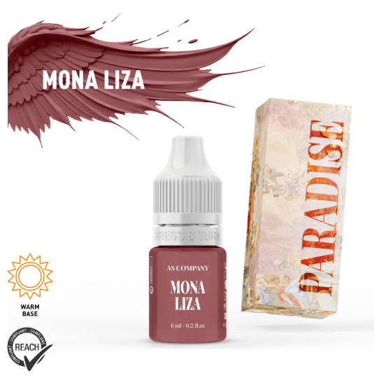 Pigmento Labial Mona Liza - Linha Paradise 6ml – AS Company