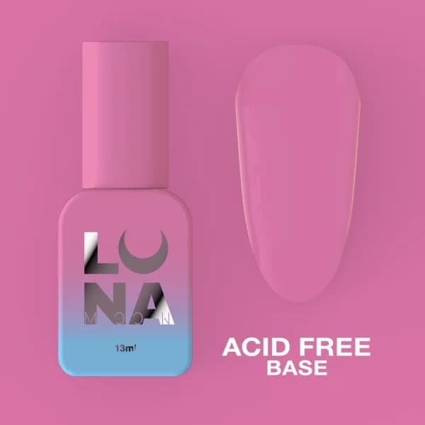 Acid Free Base – Base Transparente Sin Ácido – 13 ml LUNAmoon