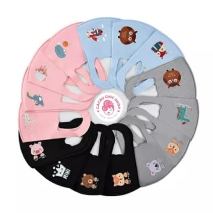 Adult and Child Ninja Social Mask - 3