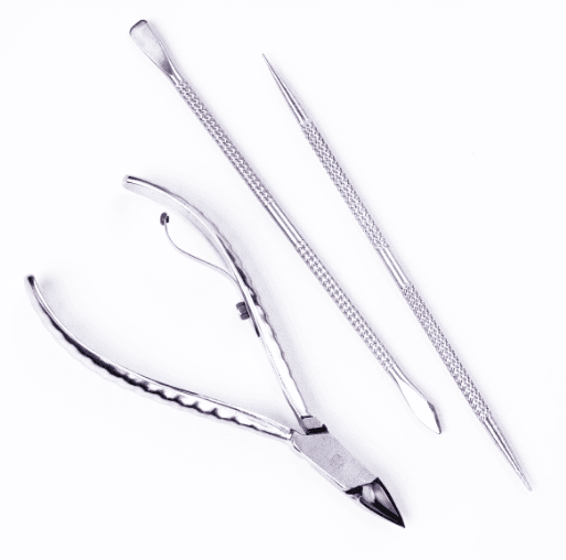 Kit Alicate de Cutícula + Espátula + Palito 778-EP Inox Mundial - 3