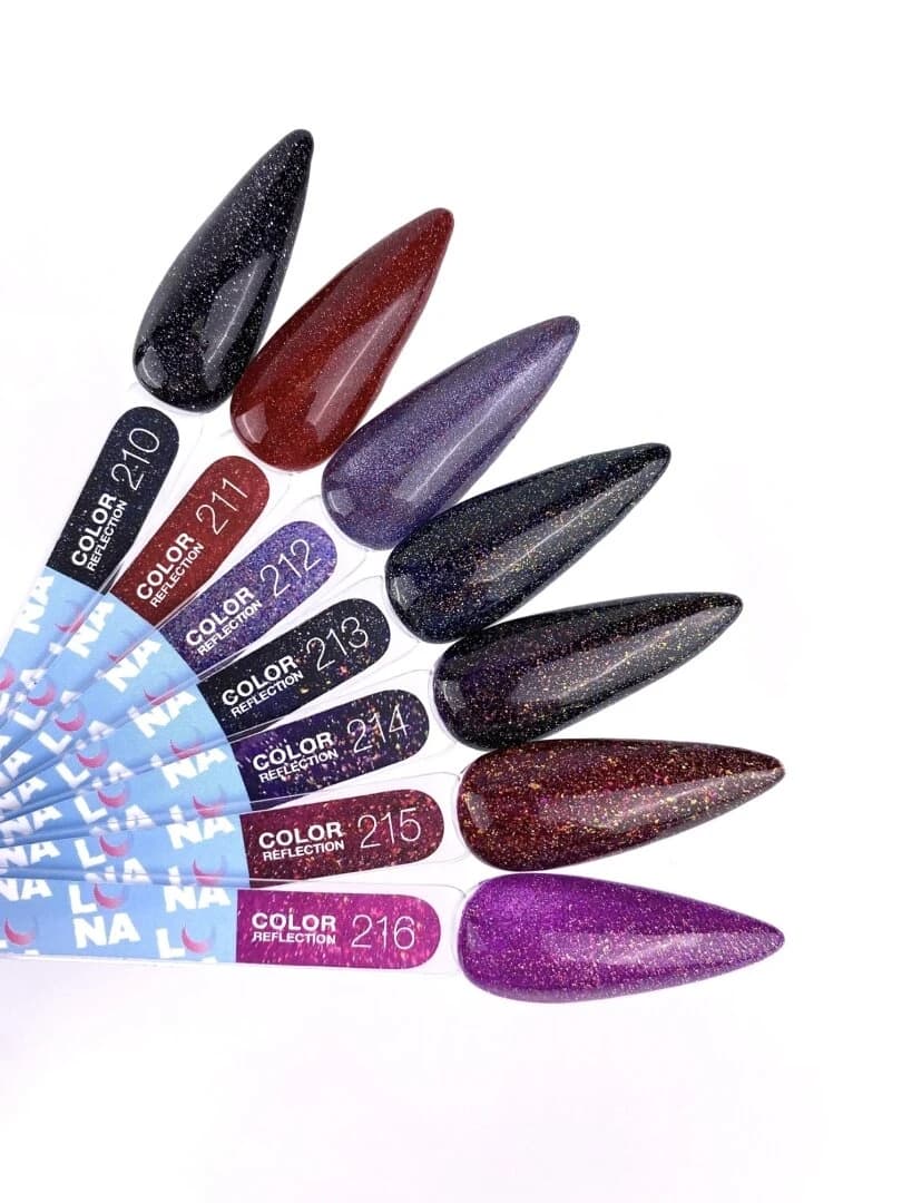 Verniz Gel Refletivo – Color Reflection Nº217 Lilás – 13 ml LUNAmoon - 7