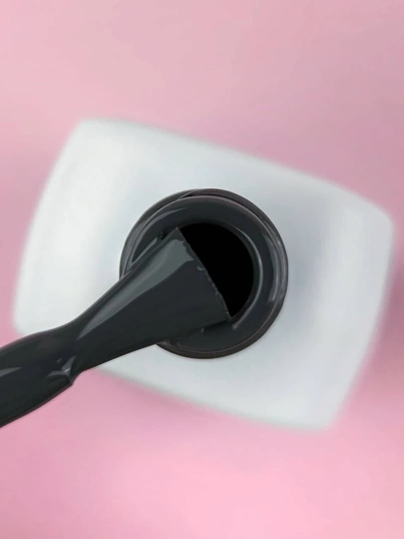 Gel-Lack – Gel Polish Nº80 Schwarz Grau – 13 ml LUNAmoon - 3