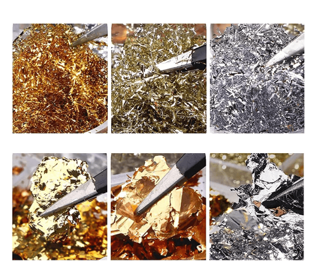 Nail Art Decorações, Fios de Ouro e Outros