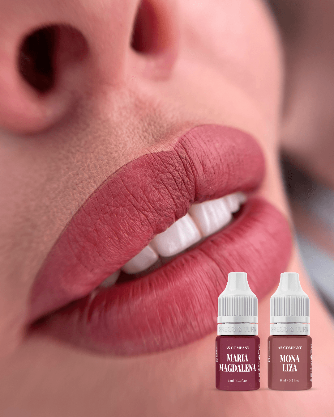 Pigmento Labial Mona Liza - Linha Paradise 6ml – AS Company - 3