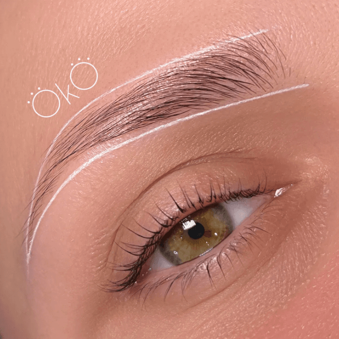 Pâte pour Contour de Sourcils OKO White Pearl – 15 ml - 2