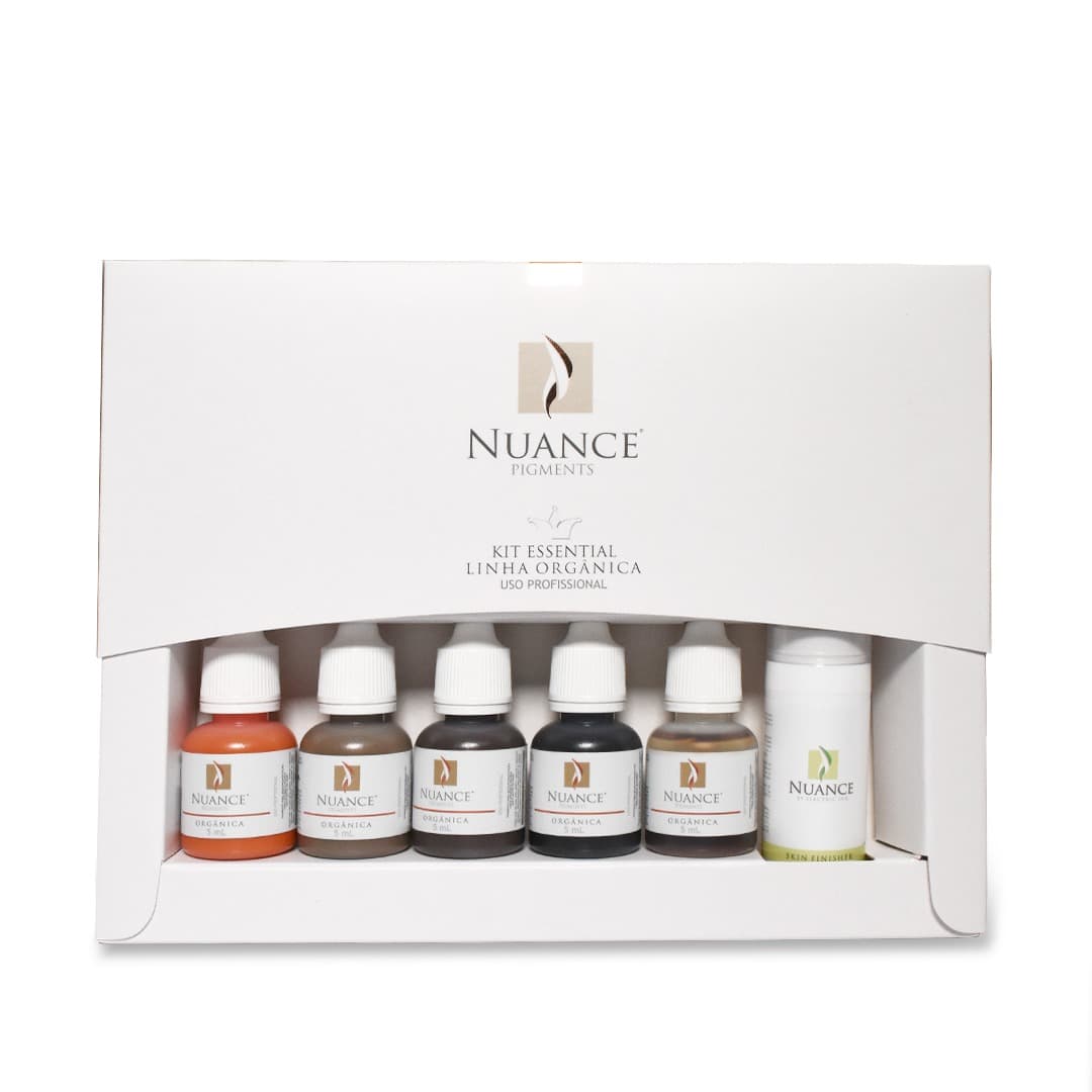 Kit Nuance Pigmentos Sobrancelhas Orgânico