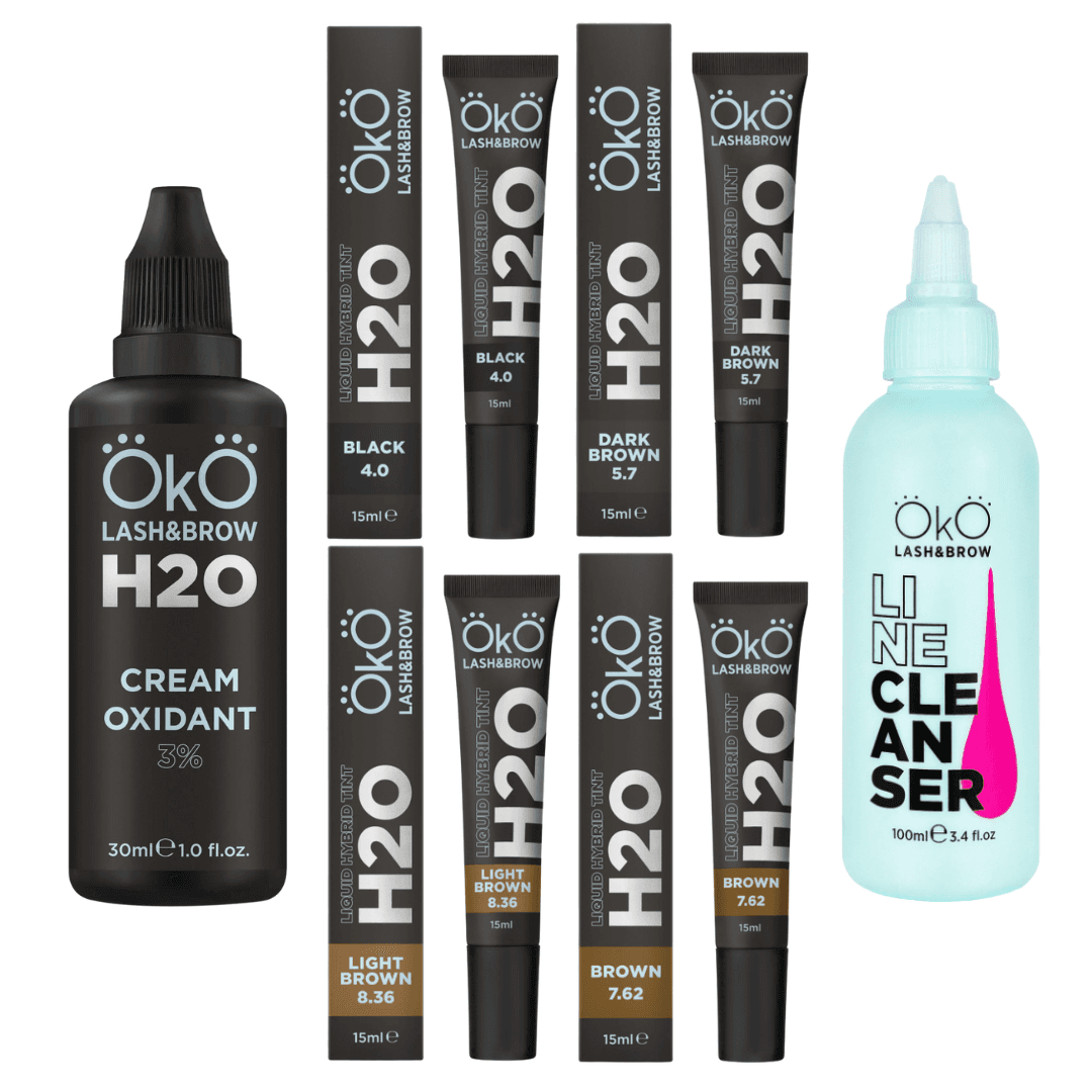 Kit Coloração Profissional OKO Pestanas e Sobrancelhas - 2