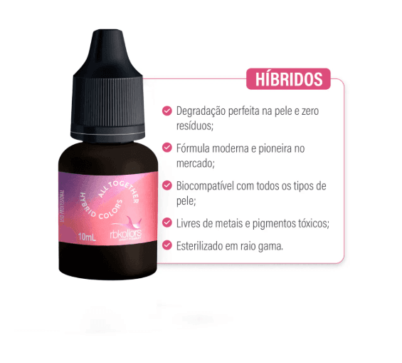 Ravi Pigmento Híbrido All Together 10ml - RBKollors - 3