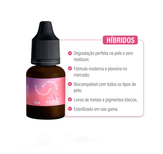 Nubae Pigmento Híbrido All Together 10ml - RBKollors - 3