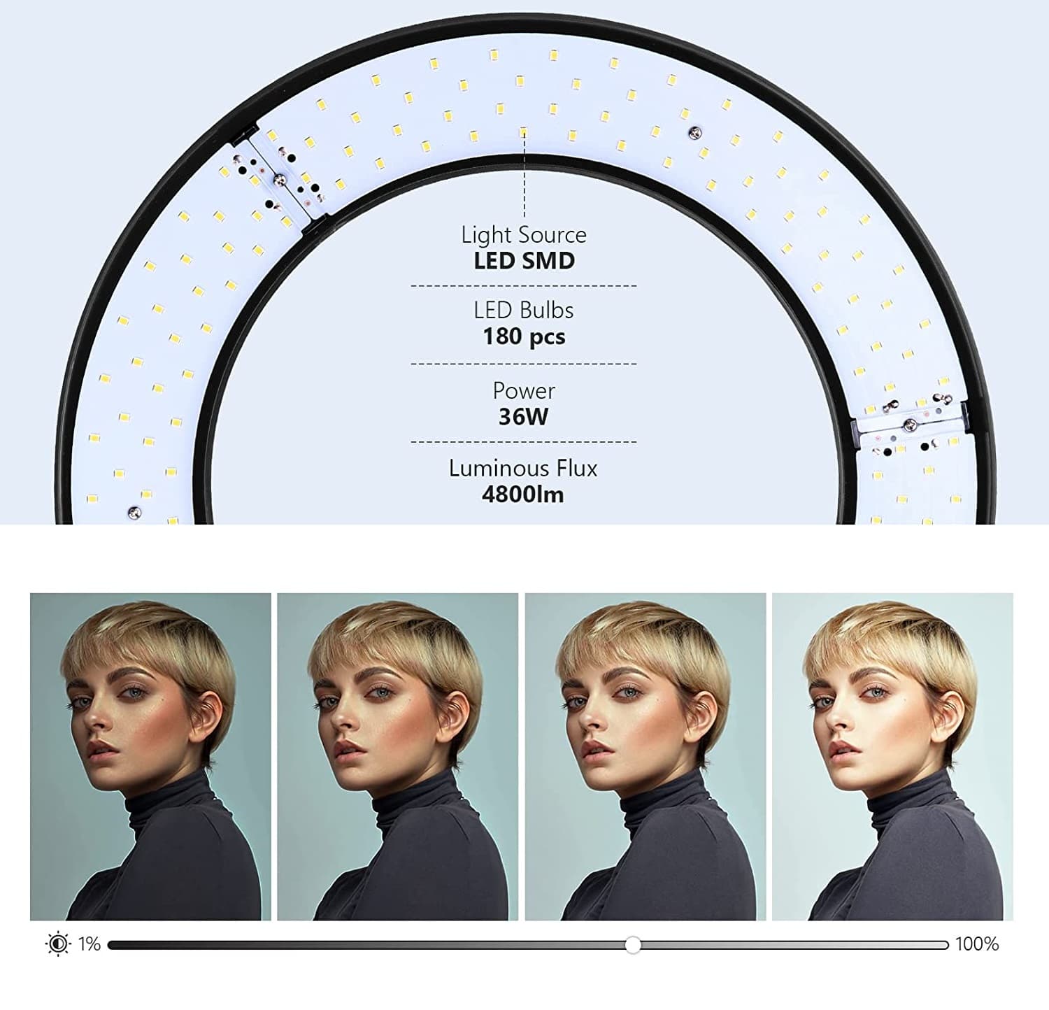 Ring Light Led 36cm + Comando - 6