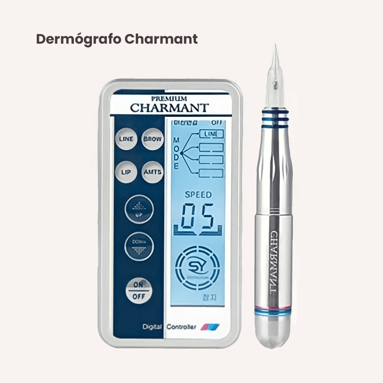 Dermógrafo Charmant Original + Controlador Digital - 2
