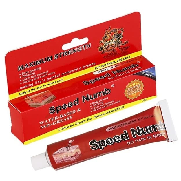SpeedNumb 10g – Creme Tópico de Conforto (Uso Profissional) - 1