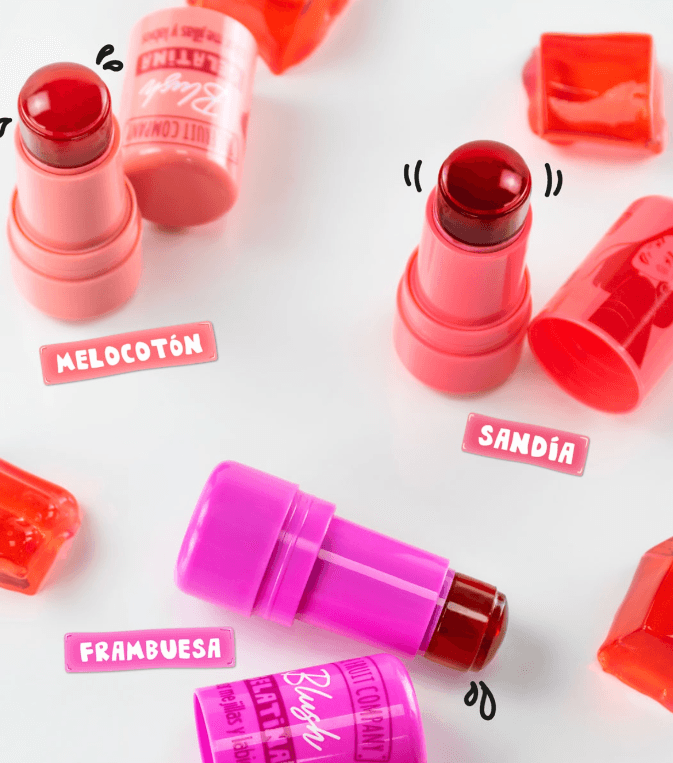 Jelly Lip & Cheek Tint Durazno | Sandía | Frambuesa - The Fruit Company - 6