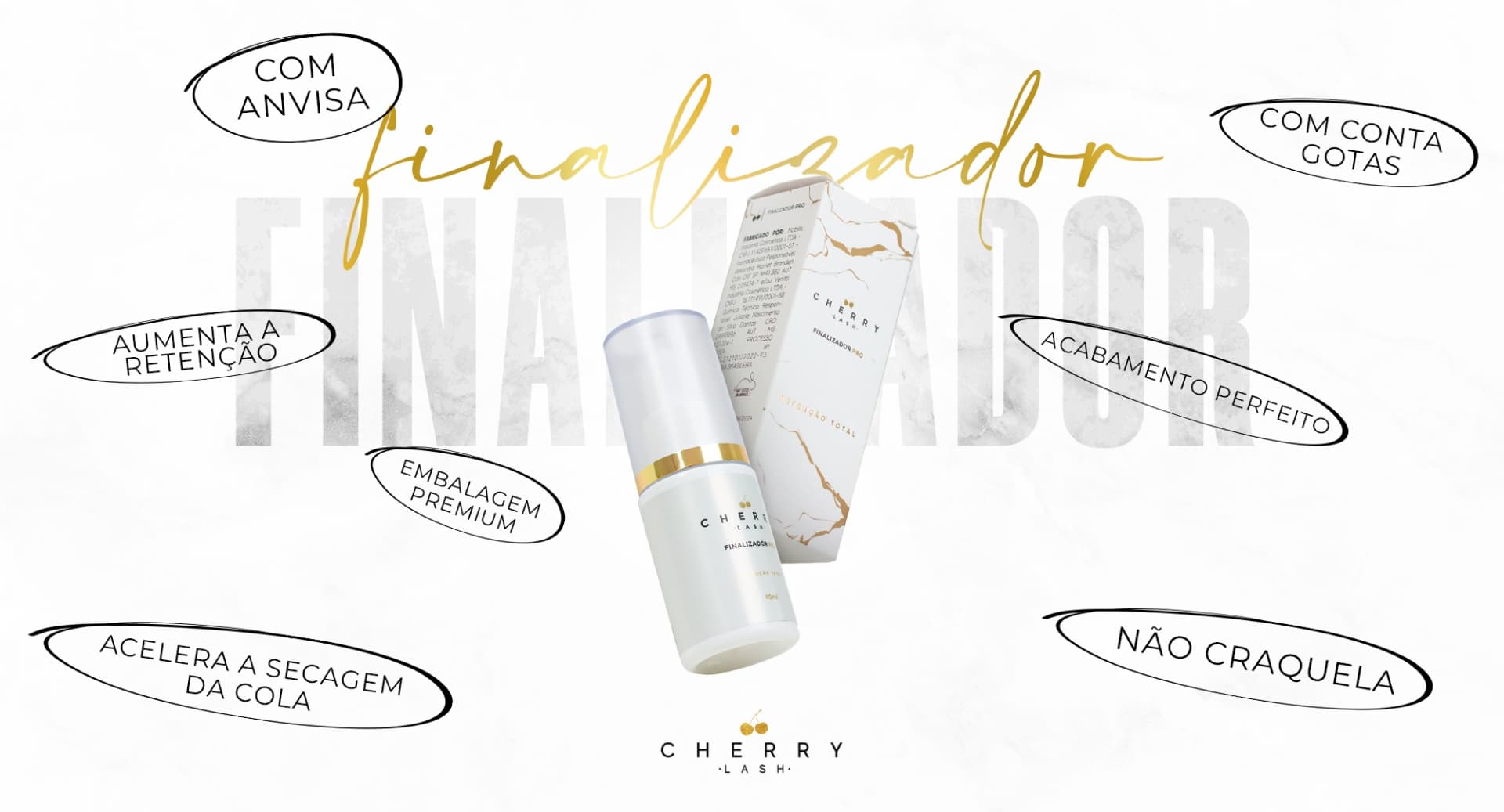 Finalizador Extensão de Pestanas Cherry Lash - 3