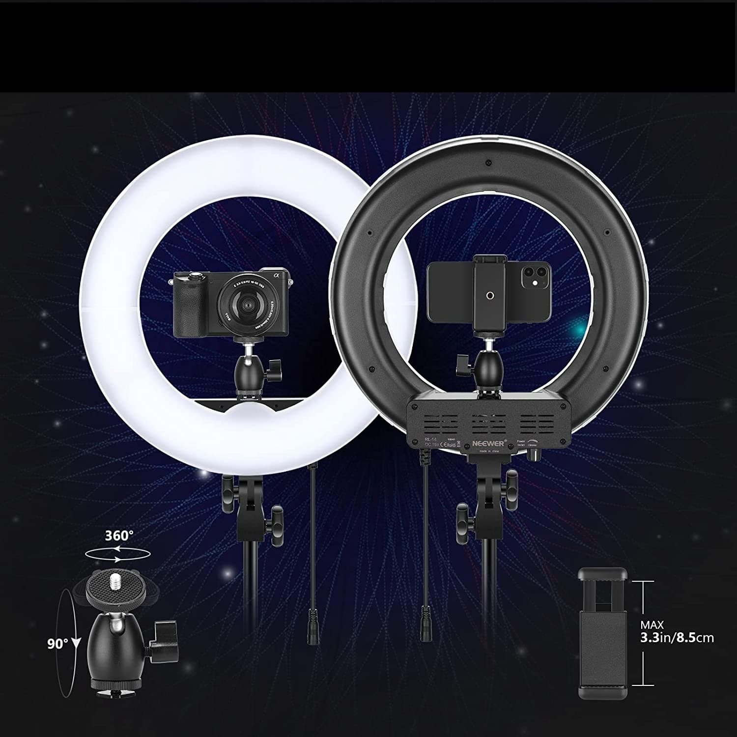 Ring Light Led 36cm + Comando - 7