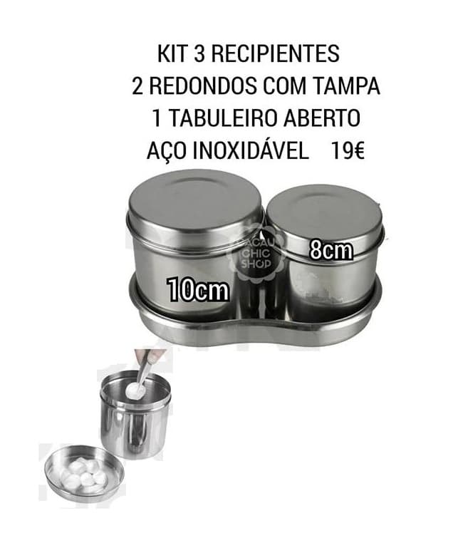 Recipientes P/ Instrumentos - 3