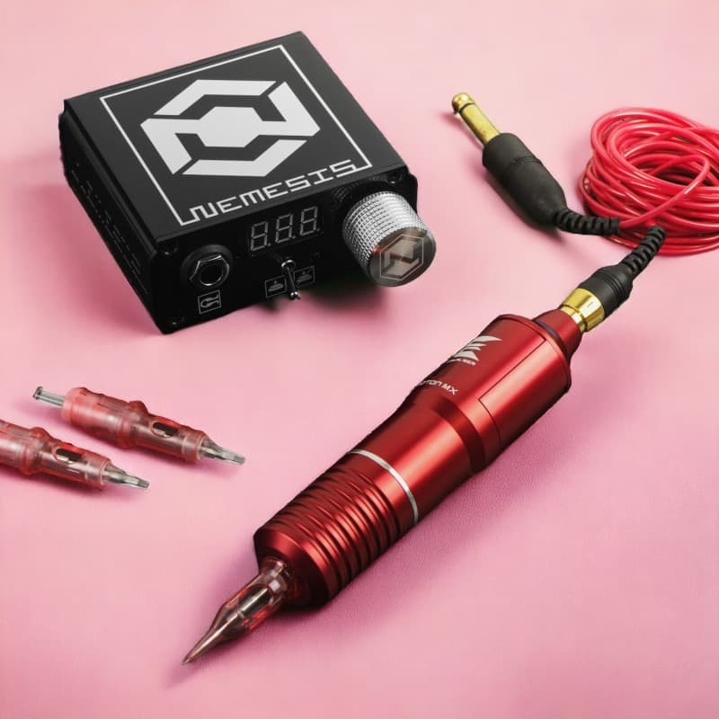 Kit NEMESIS Dermógrafo + Fuente + Agujas - 1