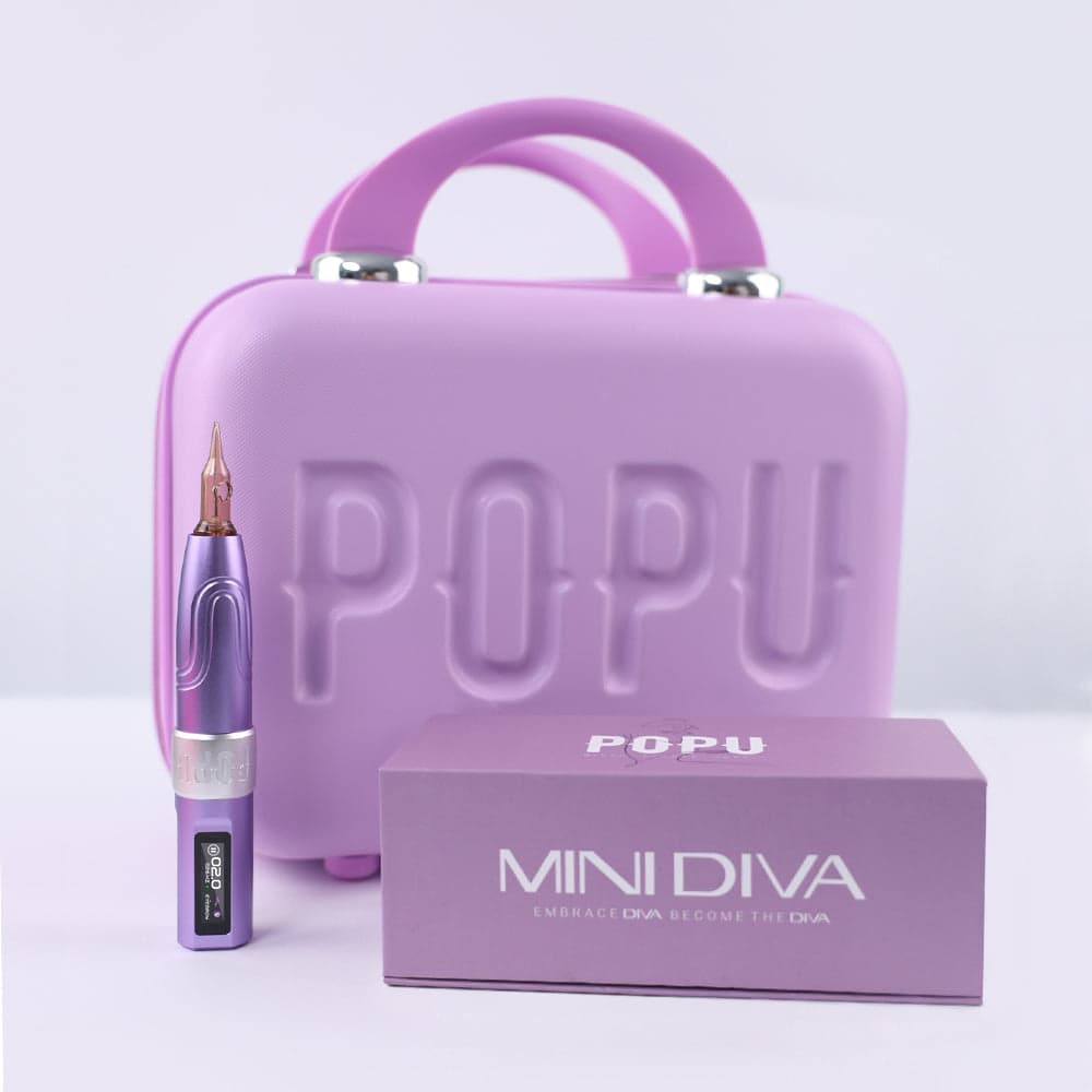 Dermógrafo Pen POPU Mini Diva 3.0 Sem fio + Mala - 5
