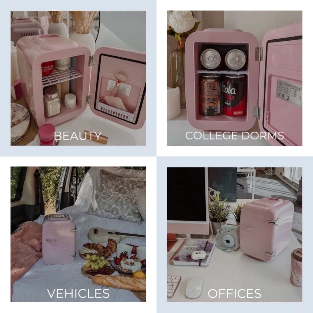 🌸 Mini Refrigerador Portátil para Cosméticos 4L - 7
