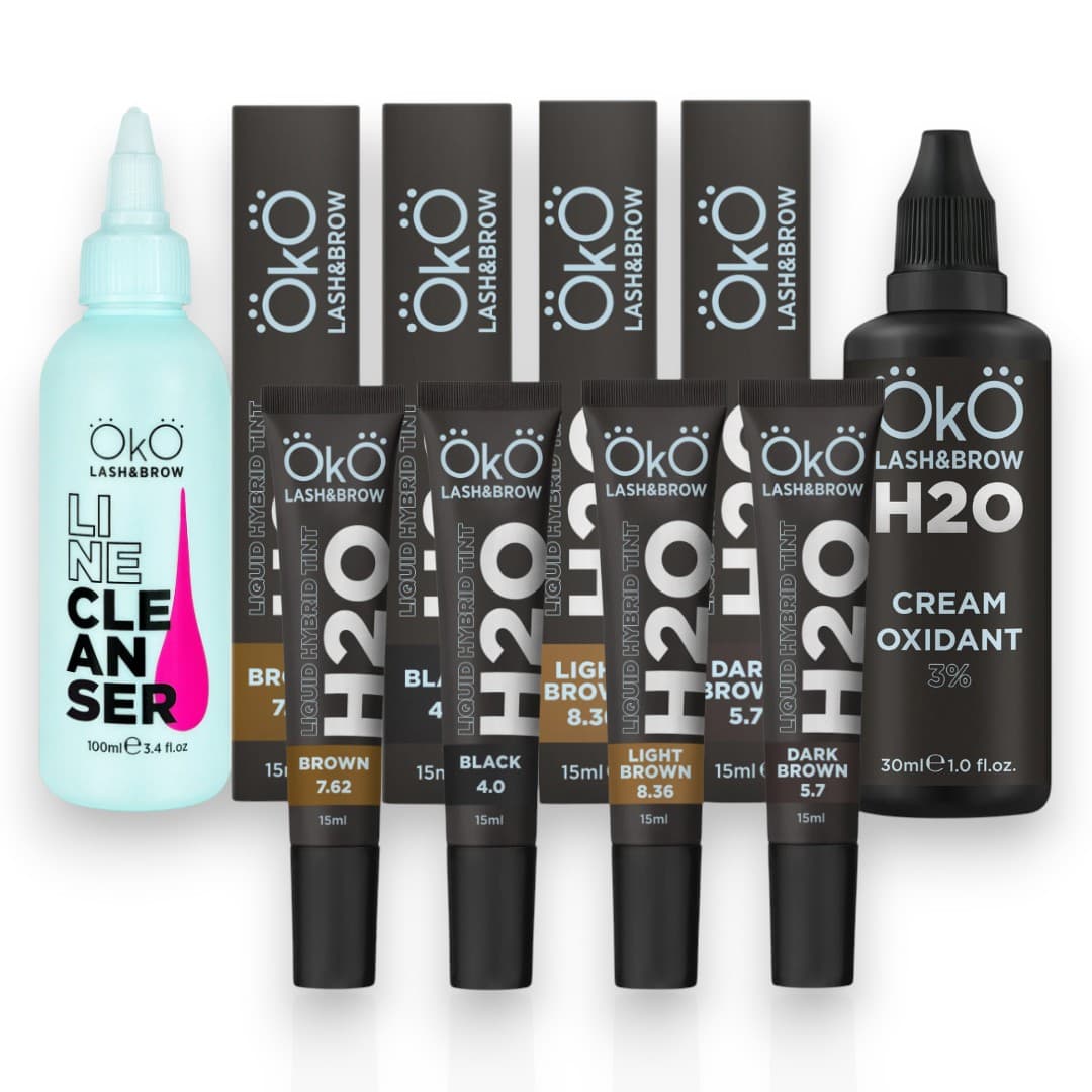 Kit Coloração Profissional OKO Pestanas e Sobrancelhas - 1