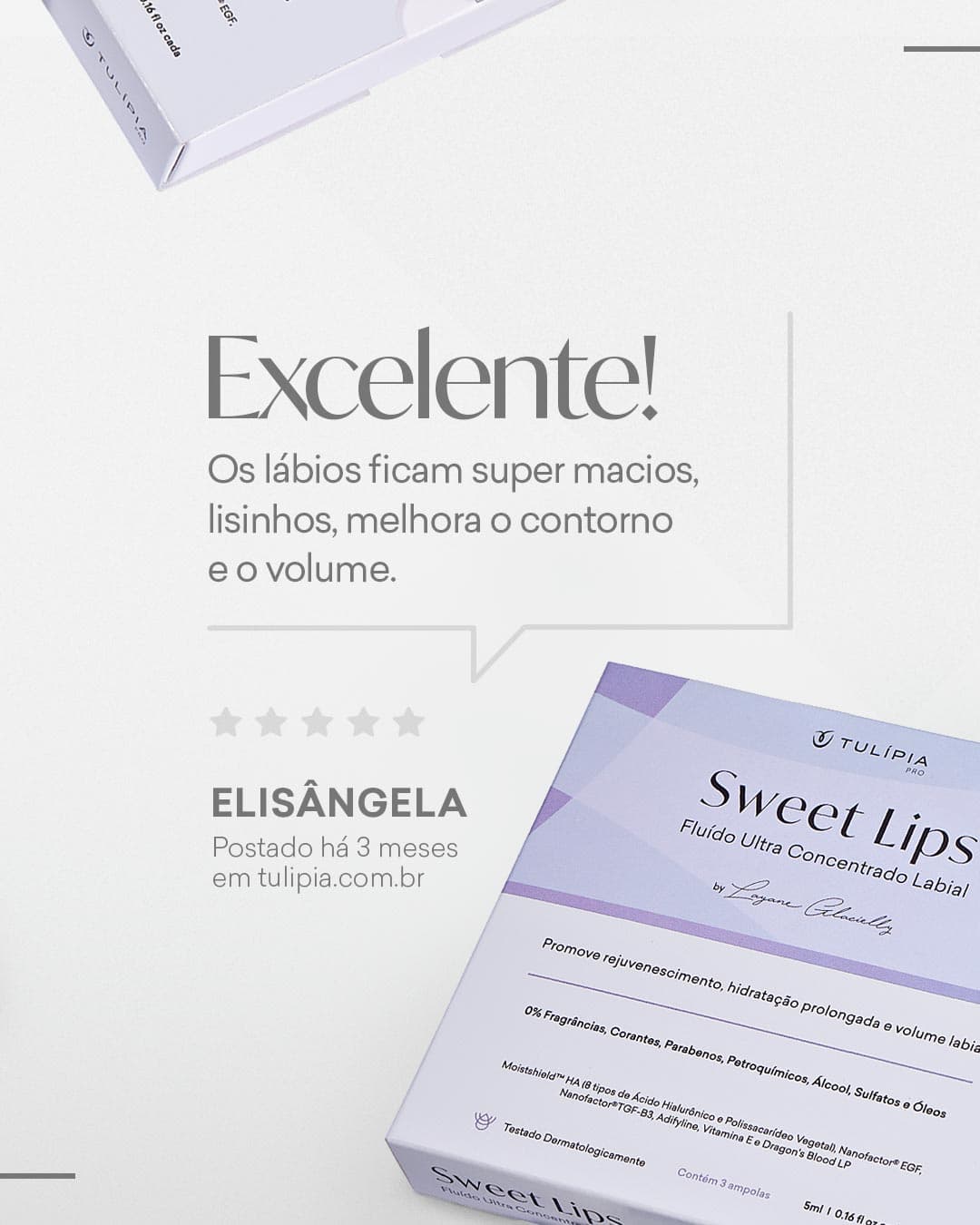 Kit Fluido Ultra Concentrado Microagulhamento Labial Tulípia - PRÉ-VENDA📍 - 2